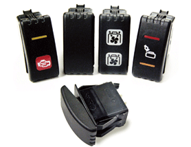 CV系列防水翘板开关 Carling CV系列防水翘板开关