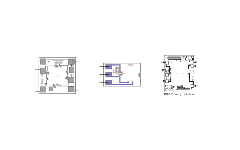 P1302低压 NovaSensor P1602 NovaSensor P162 压力传感器芯片-安费诺Amphenol NovaSensor 